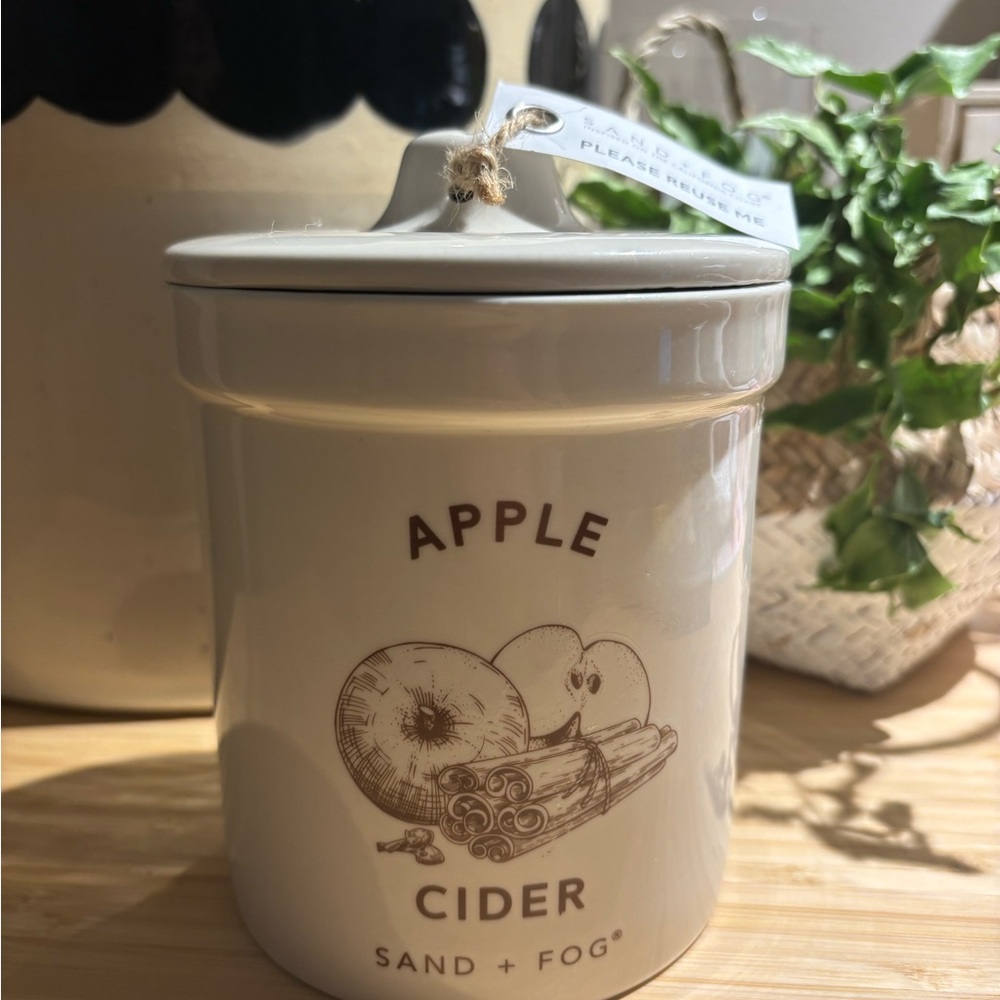 Apple Sand + Fog Cream Storage Jar
